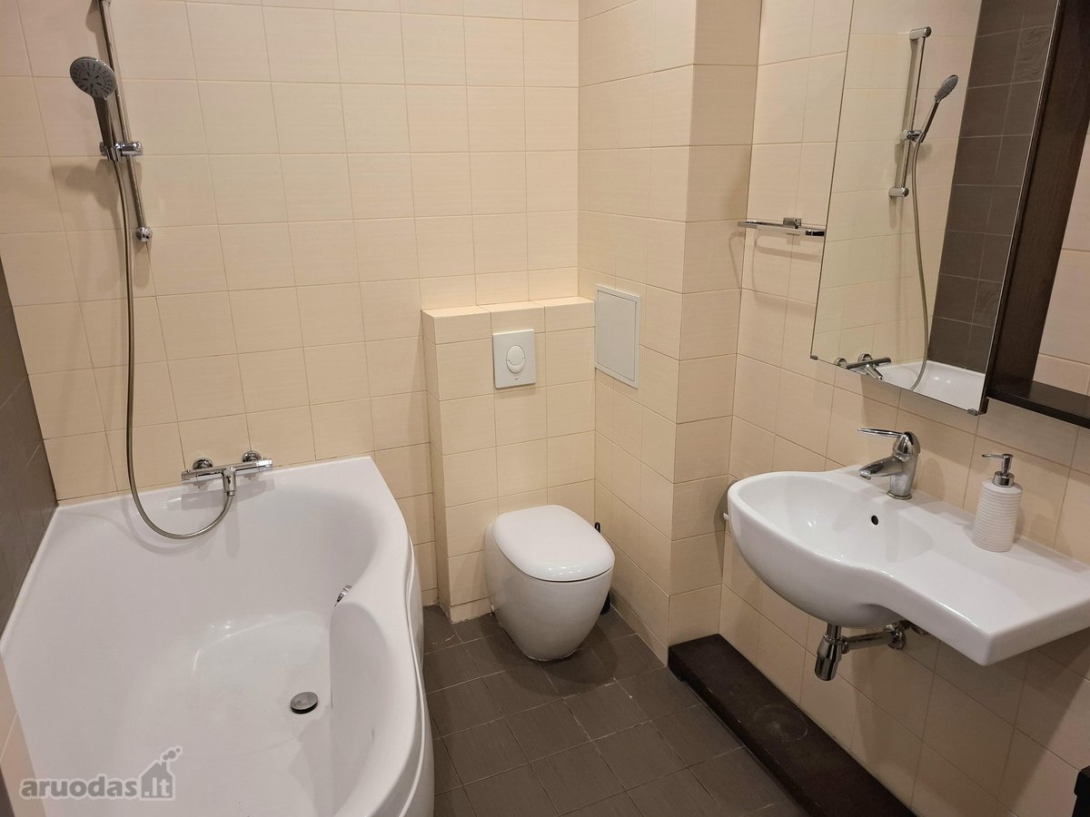 Išnuomojamas jaukus 54m² 2 kambarių butas - nuotraukos Nr. 7