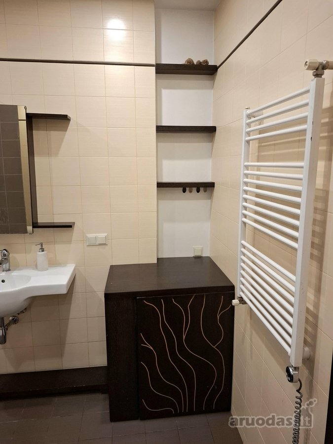 Išnuomojamas jaukus 54m² 2 kambarių butas - nuotraukos Nr. 8