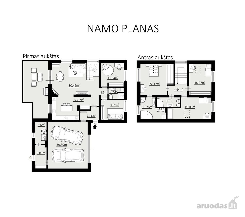 Erdvus, Individualus Gyvenamasis Namas - nuotraukos Nr. 28