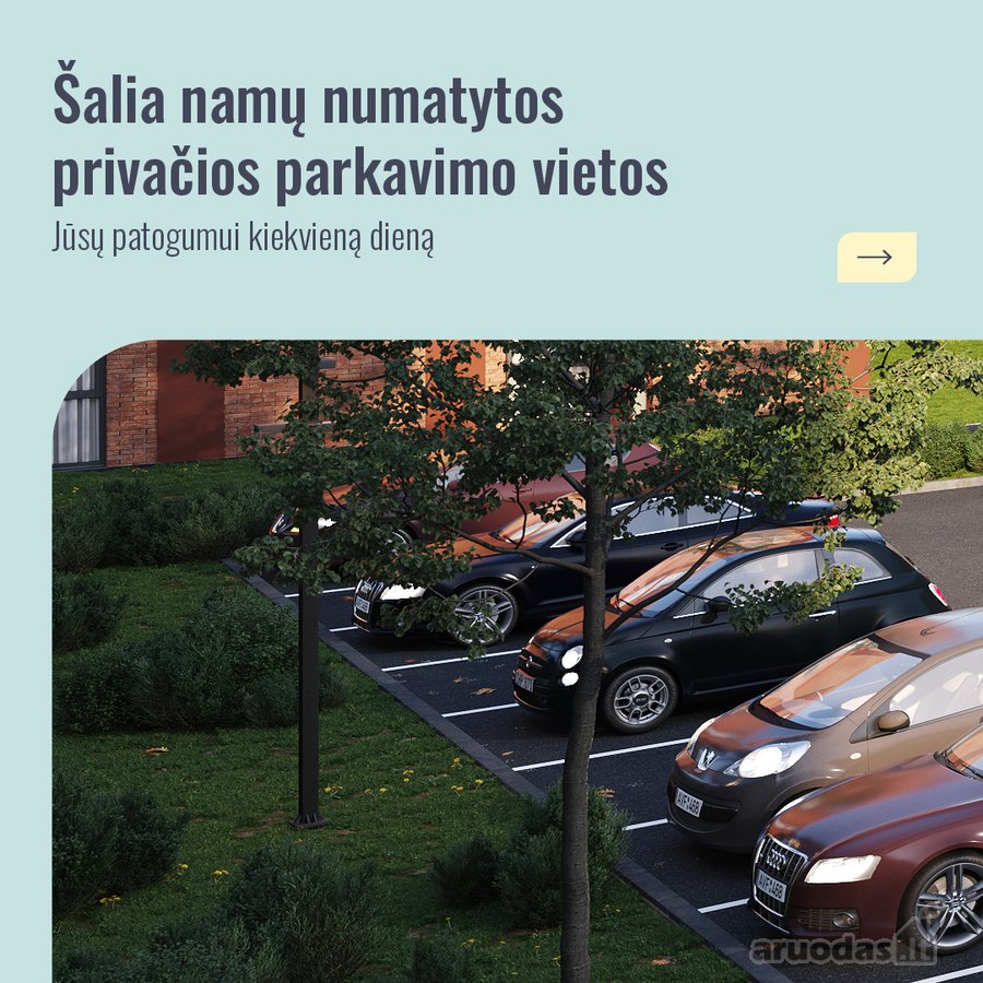 2 Kambarių Butas Su Erdviu 8,15 Kv. M Balkonu - nuotraukos Nr. 30