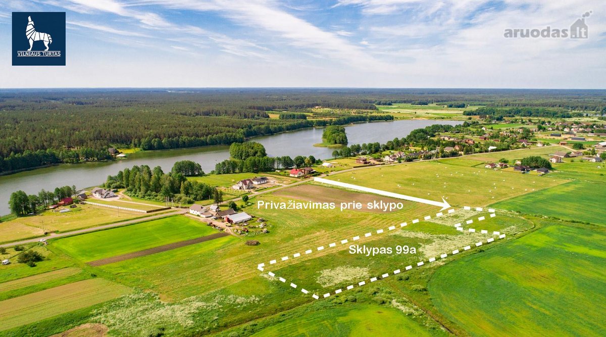 Parduodamas 0,99 ha sklypas Trakų r., - nuotraukos Nr. 2