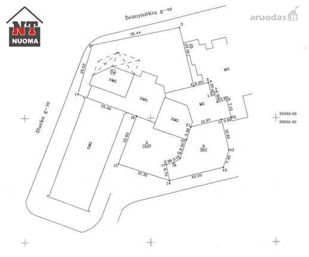 Nuomojamos 1 000 kv.m. administracinės - nuotraukos Nr. 21