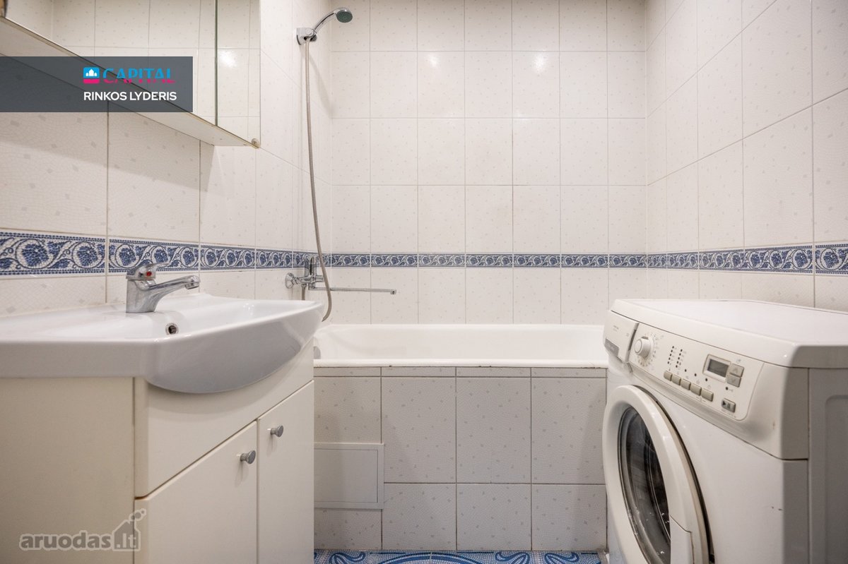 Nuomojamas Erdvus 3 Kambarių Butas Vilniaus - nuotraukos Nr. 17