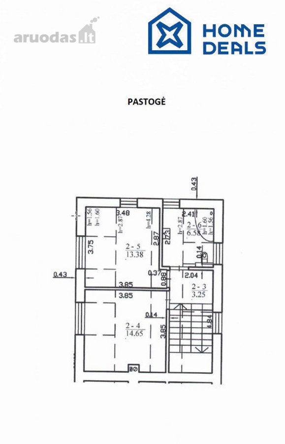 Šis dviejų aukštų sublokuotas namas prie pat - nuotraukos Nr. 36