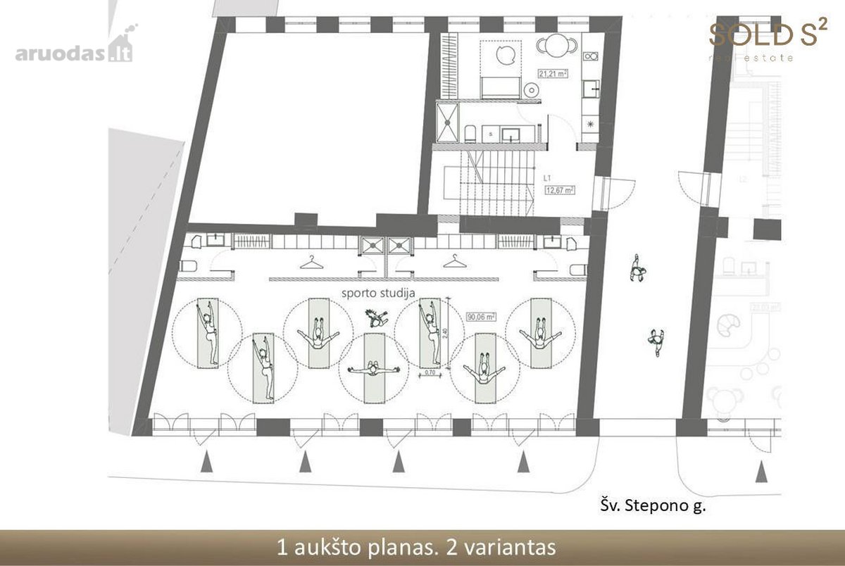 Vienpusės Šv. Stepono gatvelės pradžioje - nuotraukos Nr. 8