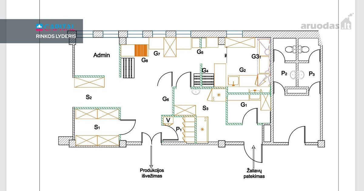 Nuomojamos 350 m² Maisto Gamybos Ir - nuotraukos Nr. 2