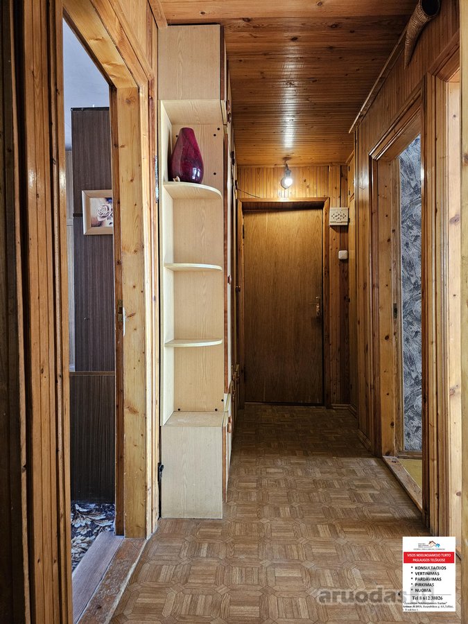 Parduodamas trijų kambarių butas renovuotame - nuotraukos Nr. 12