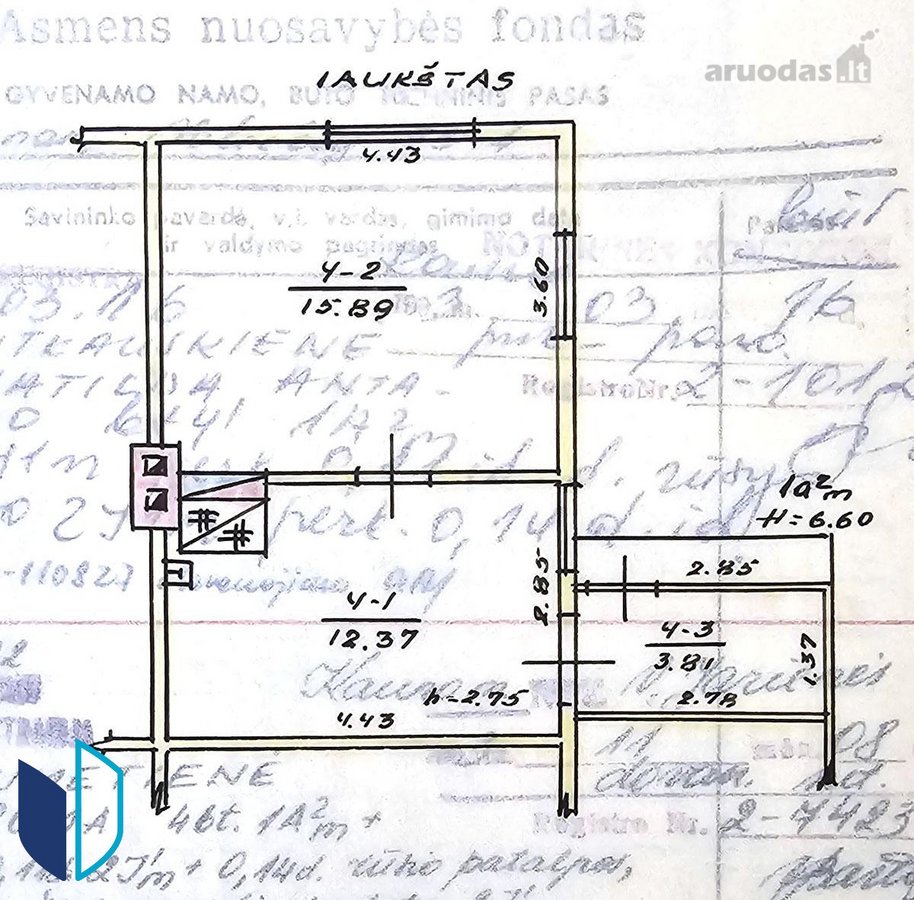 Jaukus, šiltas ir ekonomiškas butas ramioje - nuotraukos Nr. 17