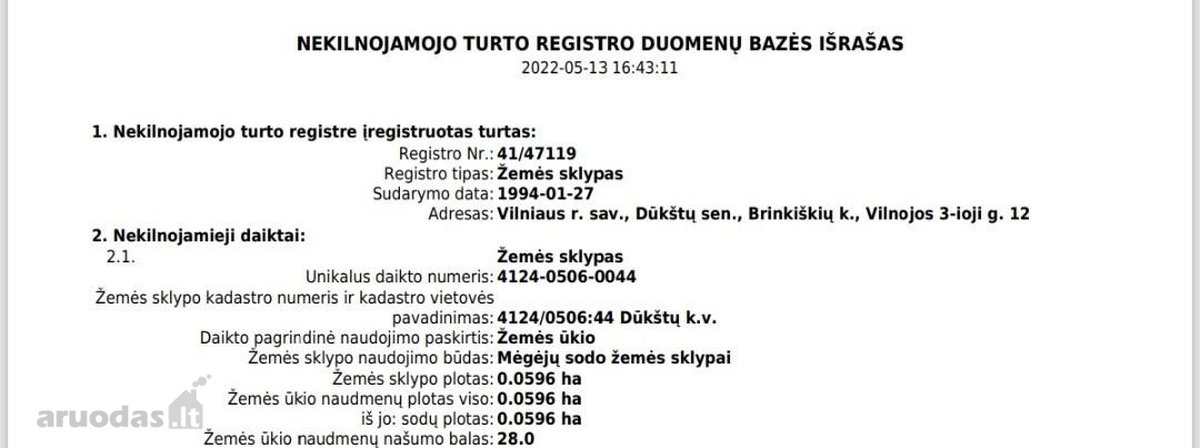 Parduodami 2 Besiribojantys Sodo Sklypai - nuotraukos Nr. 12