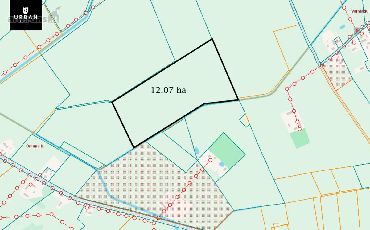 12ha Žemės Ūkio Paskirties Sklypas Kupiškio - nuotraukos Nr. 3