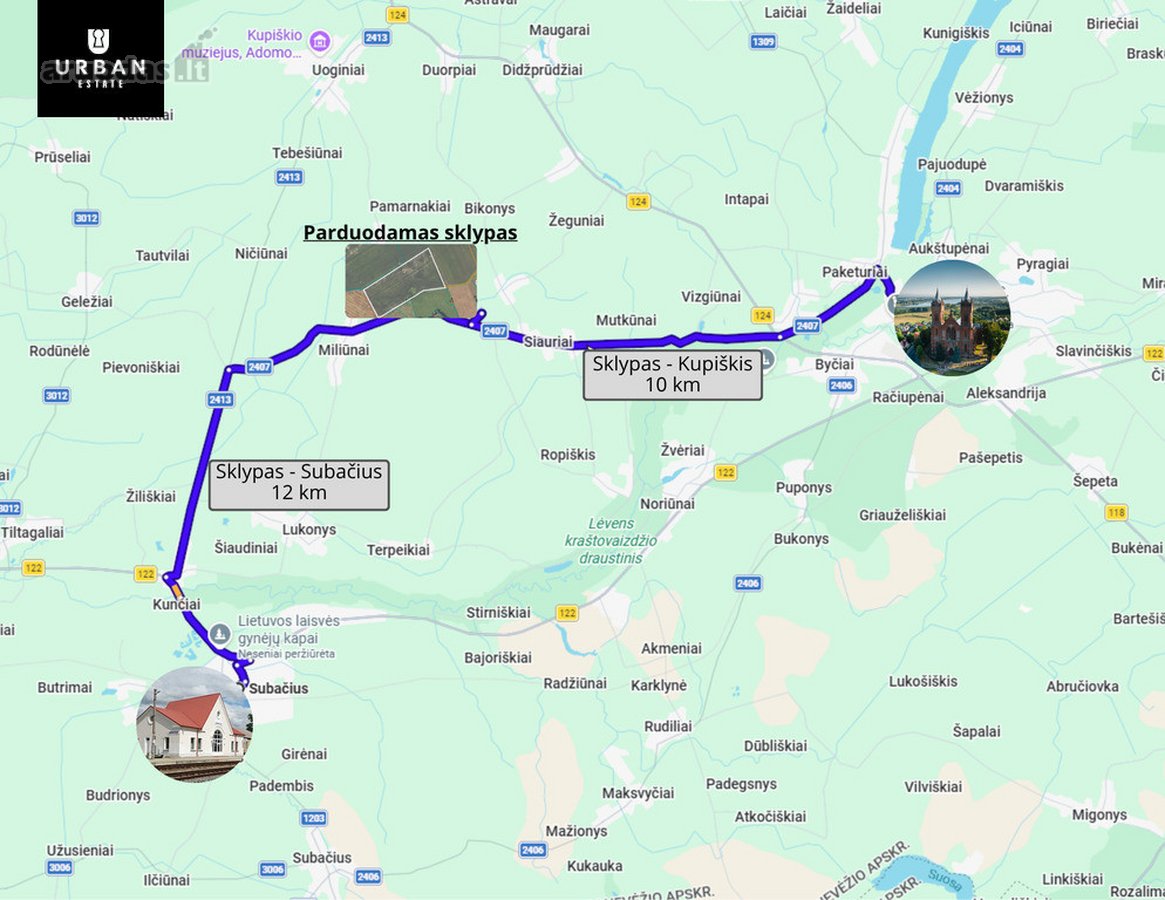 12ha Žemės Ūkio Paskirties Sklypas Kupiškio - nuotraukos Nr. 6