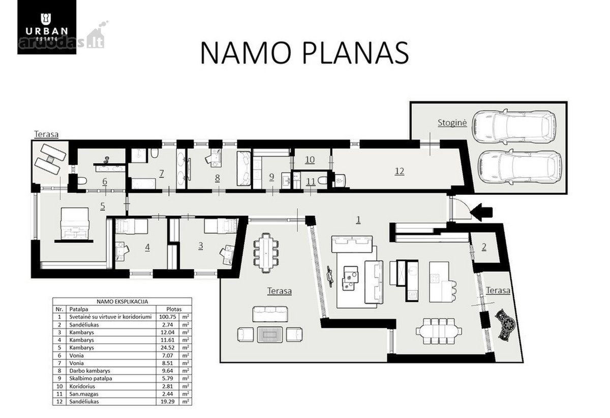 Išskirtinė Galimybė Įsikurti Modernios - nuotraukos Nr. 31