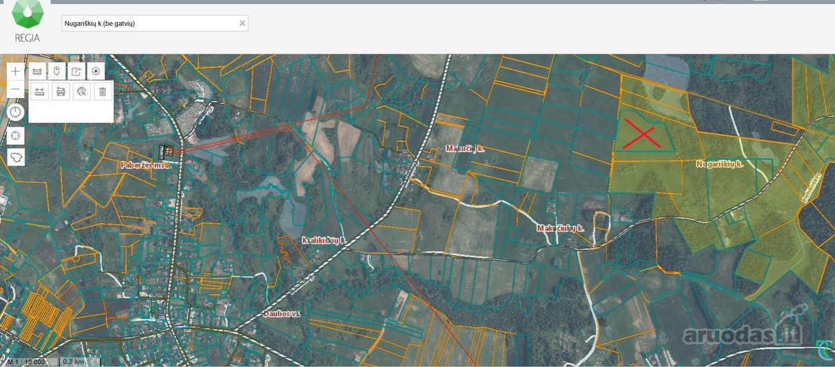 Paberžės sen. parduodamas 4,1661 ha žemės - nuotraukos Nr. 4
