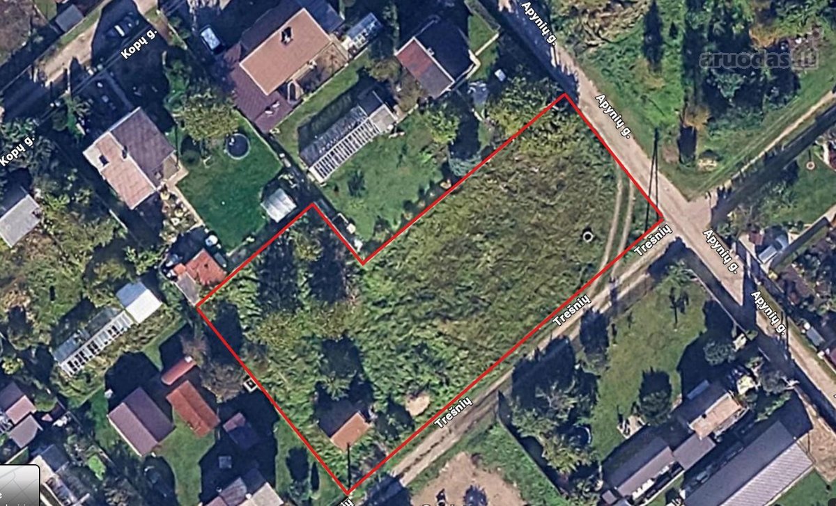 Parduodamas 12a kampinis sklypas. - nuotraukos Nr. 2