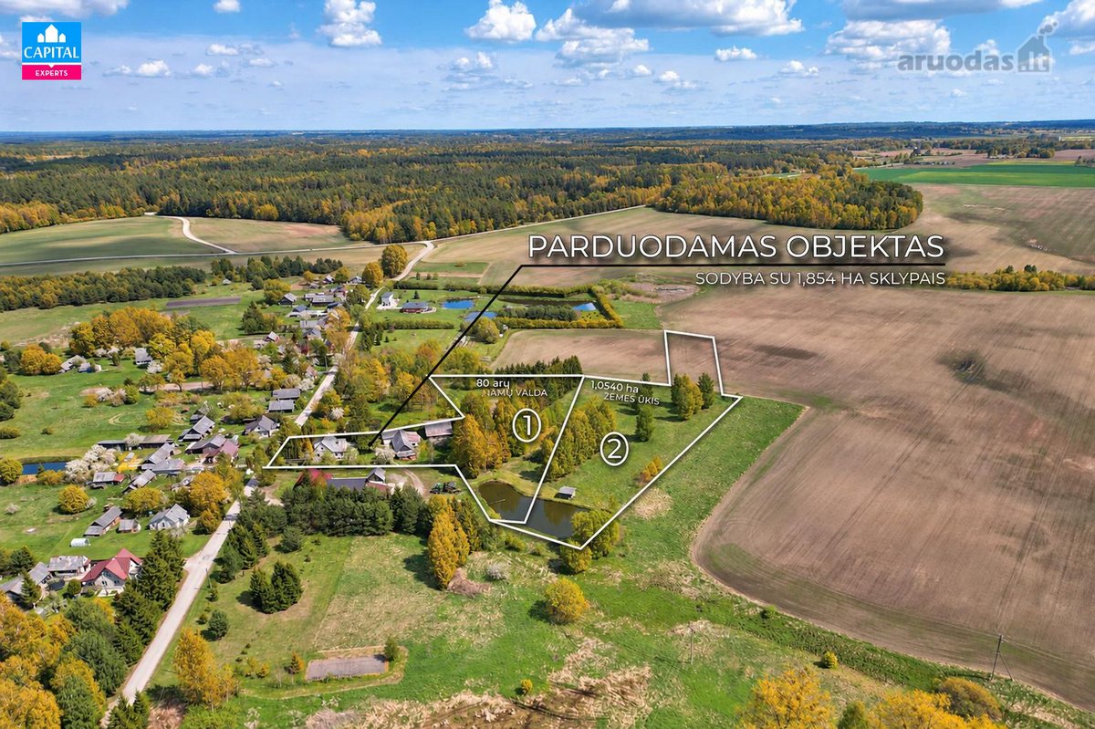 Parduodama Pauplių k., Ukmergės r. erdvi - nuotraukos Nr. 2