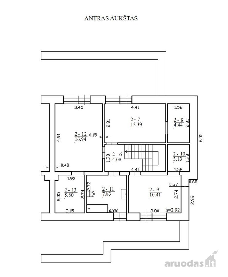 Parduodamas stilingai įrengtas 167,17 m² - nuotraukos Nr. 39
