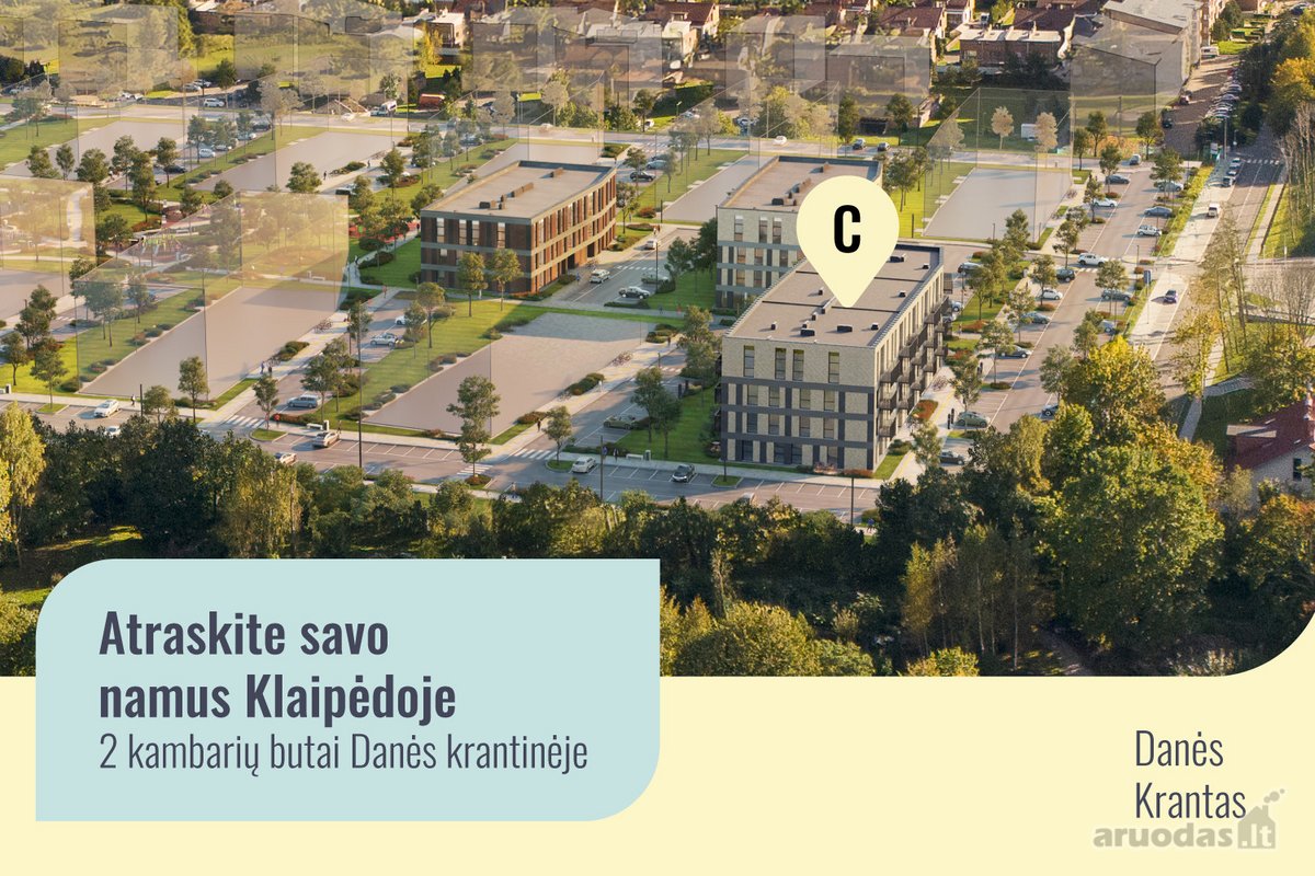 2 Kambarių Butas Su Balkonu Ir Drabužine  53 - nuotraukos Nr. 6
