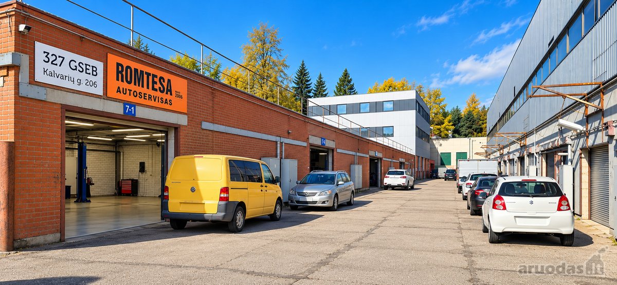 Parduodamas 33,1 M² Garažas Su Rūsiu Po Visu - nuotraukos Nr. 8