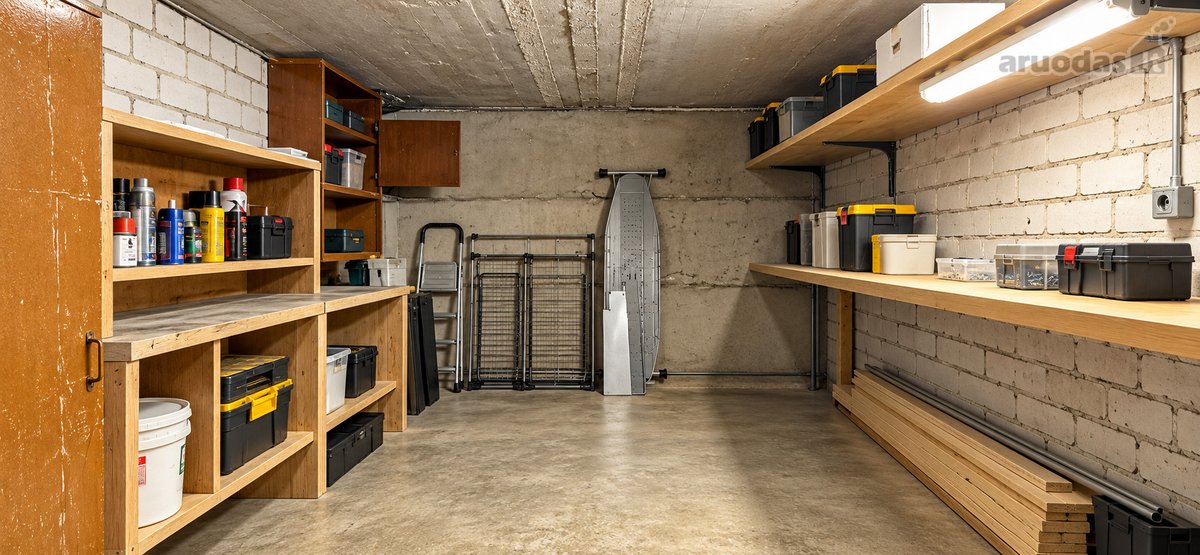 Parduodamas 33,1 M² Garažas Su Rūsiu Po Visu - nuotraukos Nr. 14
