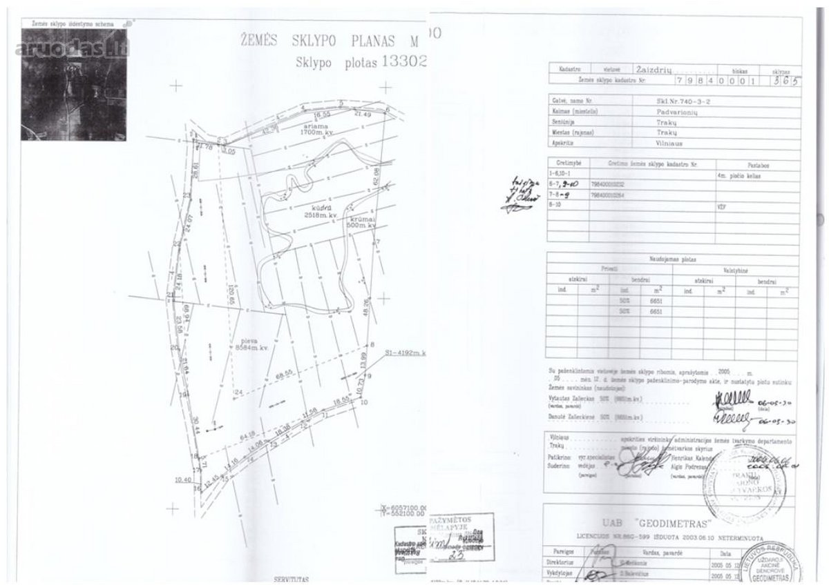 Parduodame 1.3302 Ha Kitos Žemės Ūkio - nuotraukos Nr. 14