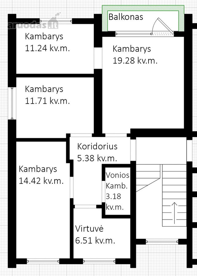 Strategiškai Patogioje Vietoje Parduodamas - nuotraukos Nr. 10
