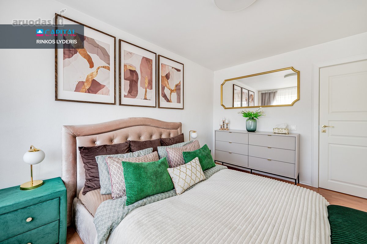 Parduodamas Erdvus 77,22 m² 3 Kambarių Butas - nuotraukos Nr. 2