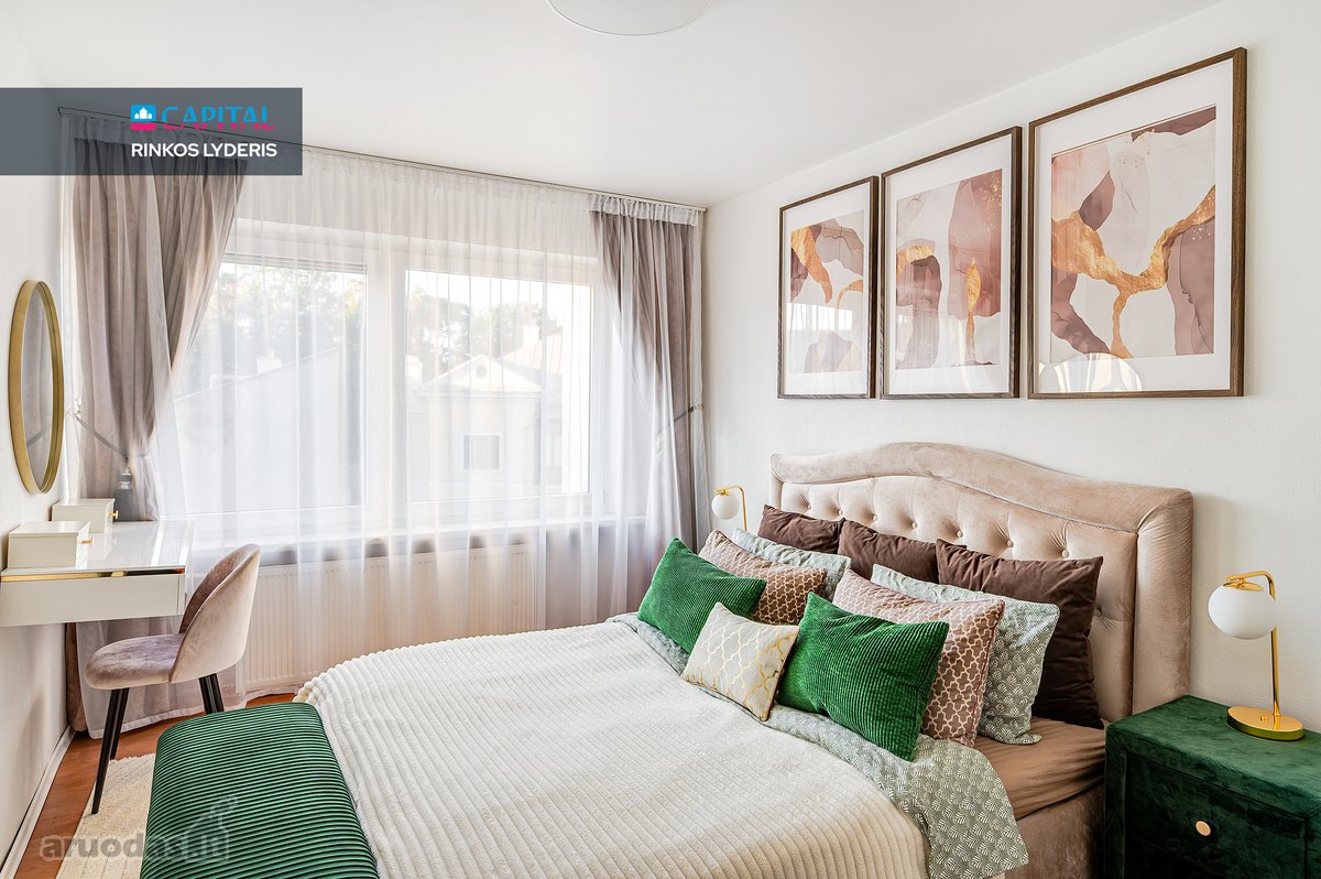Parduodamas Erdvus 77,22 m² 3 Kambarių Butas - nuotraukos Nr. 4