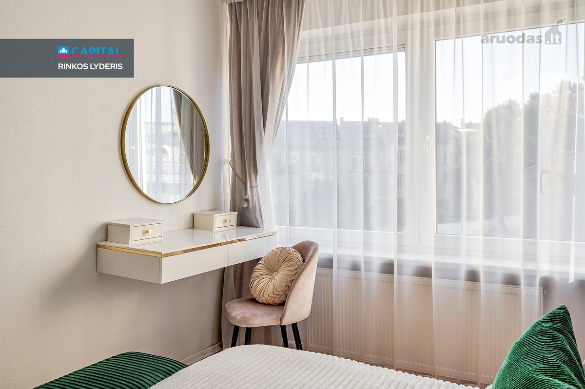 Parduodamas Erdvus 77,22 m² 3 Kambarių Butas - nuotraukos Nr. 8