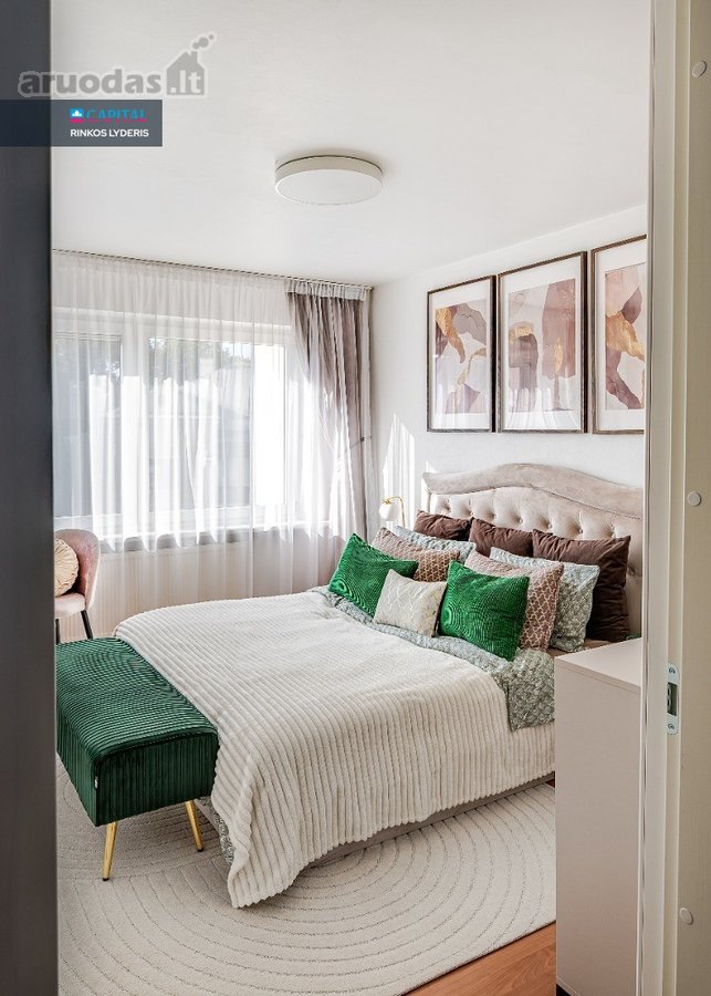 Parduodamas Erdvus 77,22 m² 3 Kambarių Butas - nuotraukos Nr. 10