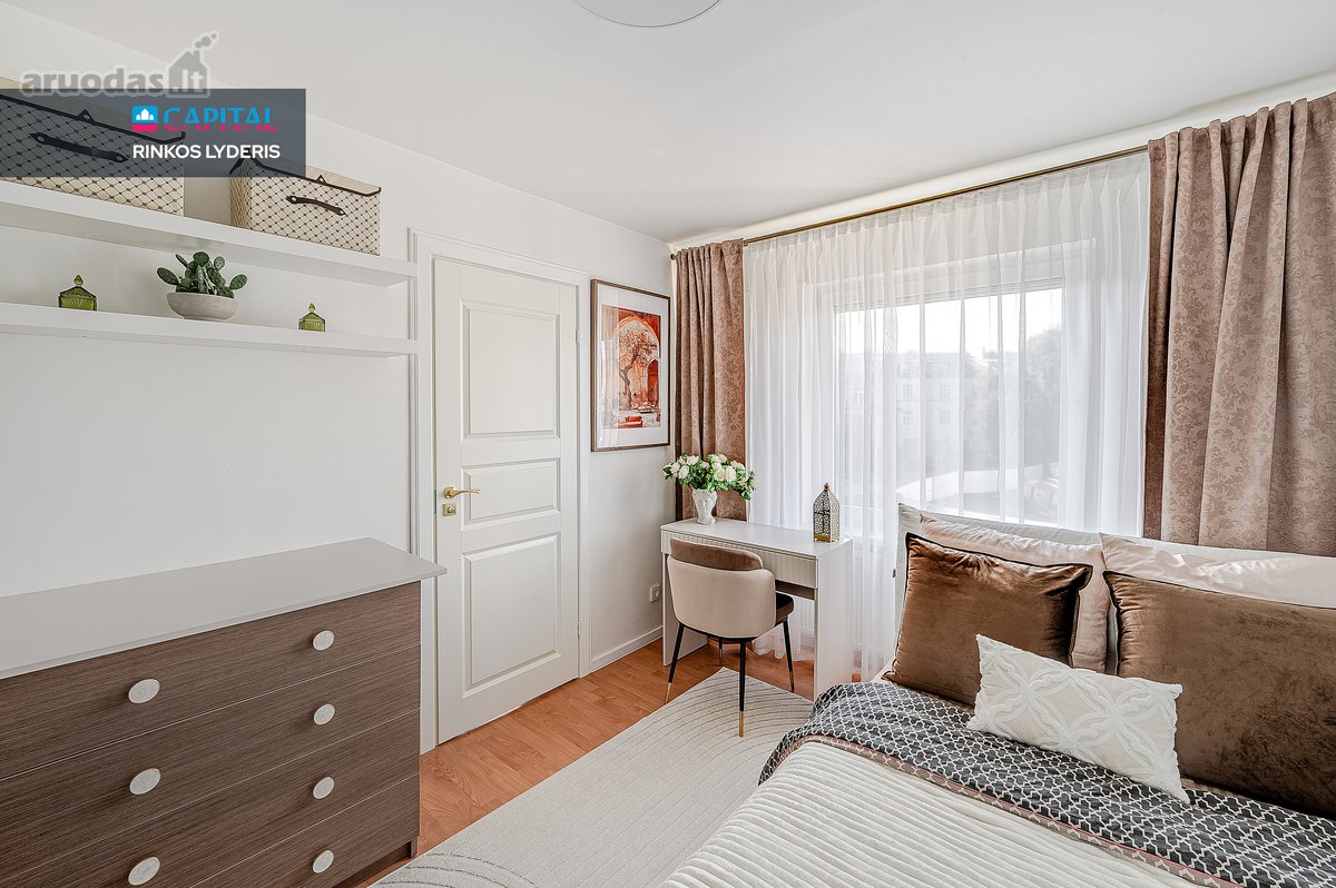 Parduodamas Erdvus 77,22 m² 3 Kambarių Butas - nuotraukos Nr. 14