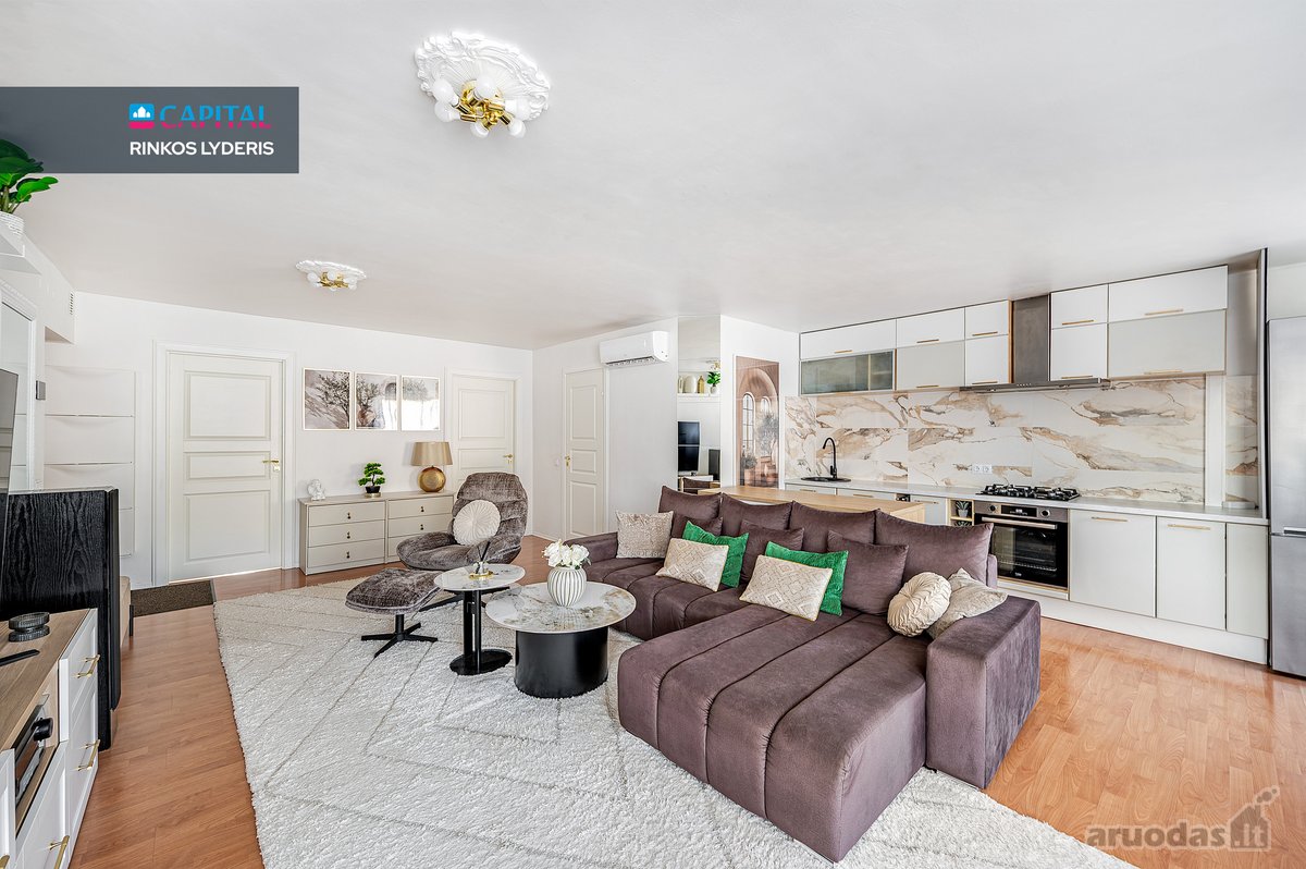 Parduodamas Erdvus 77,22 m² 3 Kambarių Butas - nuotraukos Nr. 19