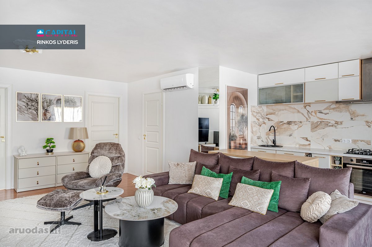 Parduodamas Erdvus 77,22 m² 3 Kambarių Butas - nuotraukos Nr. 20