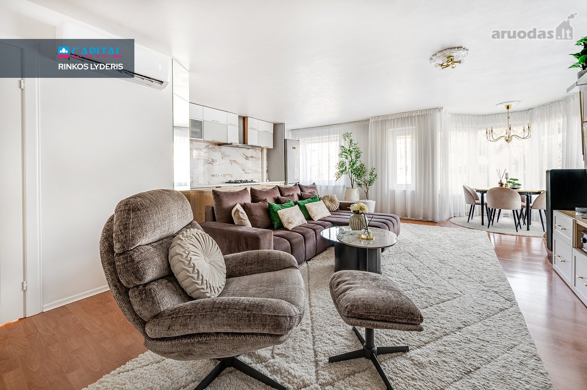 Parduodamas Erdvus 77,22 m² 3 Kambarių Butas - nuotraukos Nr. 21