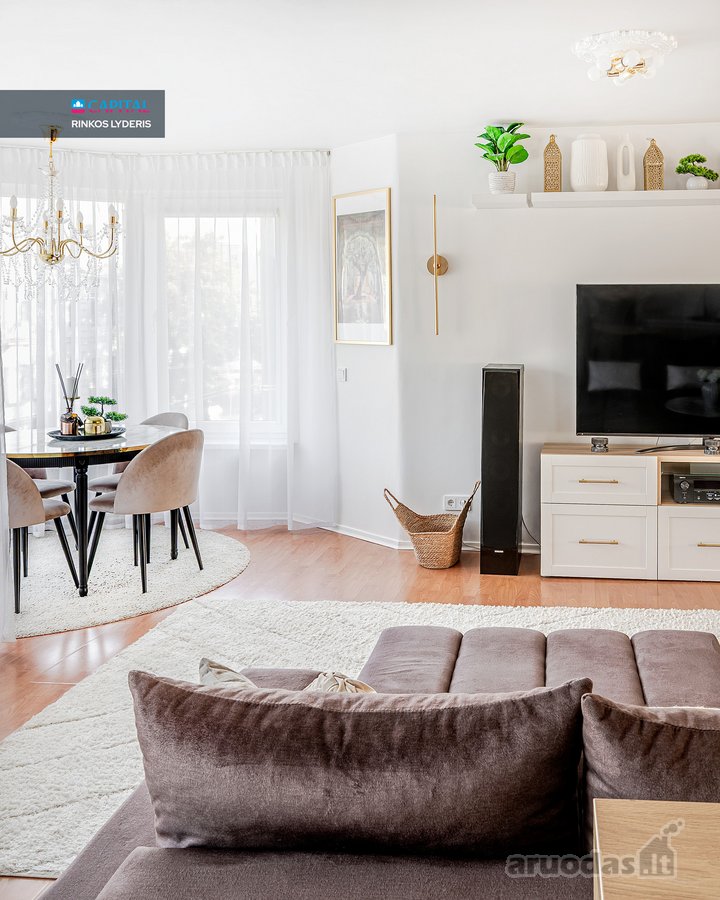 Parduodamas Erdvus 77,22 m² 3 Kambarių Butas - nuotraukos Nr. 27