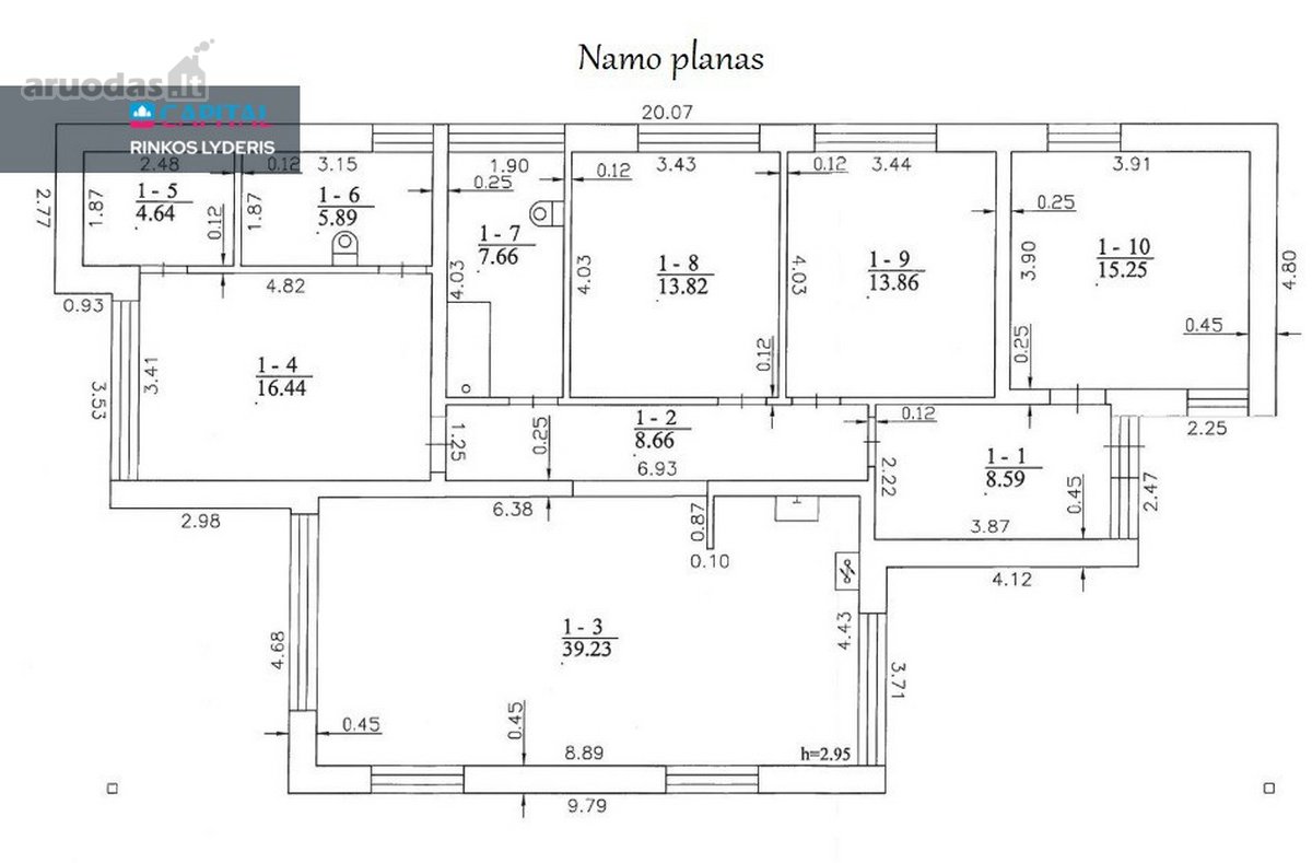 Parduodamas Išskirtinis A+ Klasės Namas su 8 - nuotraukos Nr. 58