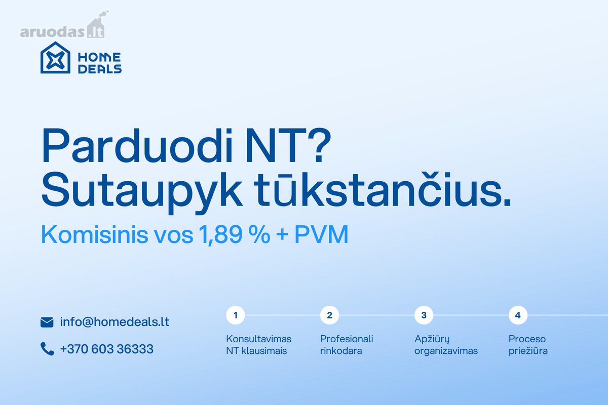 Parduodamas 103,09 kv. m dviejų aukštų - nuotraukos Nr. 41