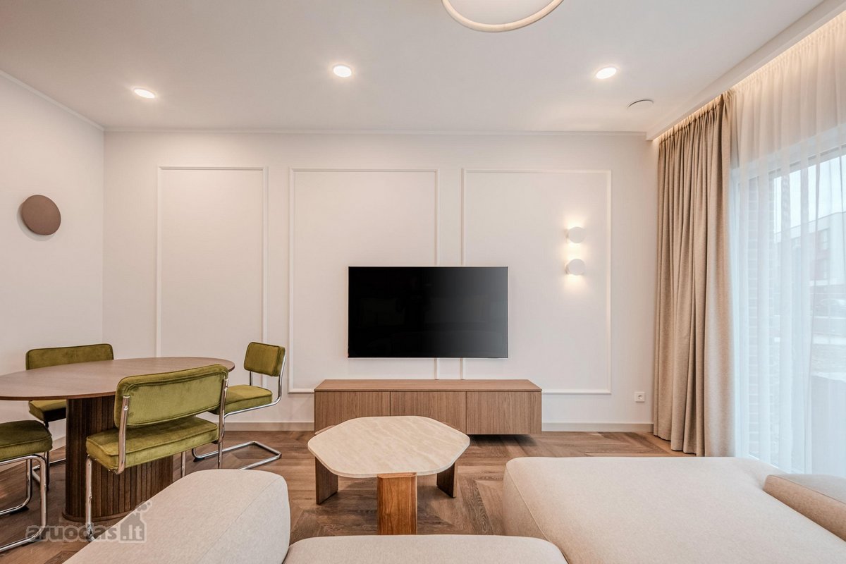 Nuomojamas Naujai Įrengtas 72 M², 3 Kambarių - nuotraukos Nr. 10