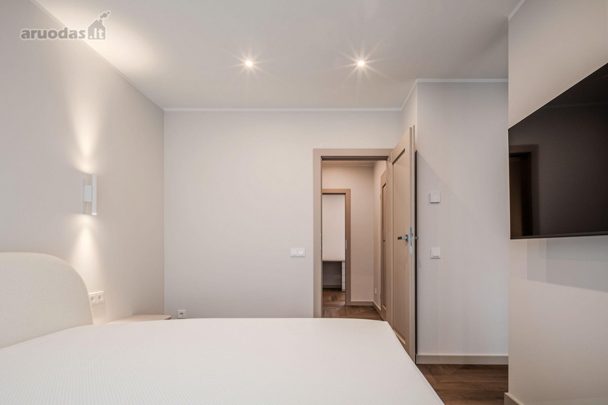 Nuomojamas Naujai Įrengtas 72 M², 3 Kambarių - nuotraukos Nr. 32