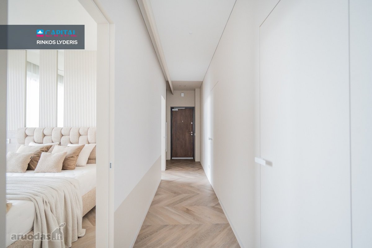 Nuomojamas Modernus Ir Šviesus 3 Kambarių - nuotraukos Nr. 8