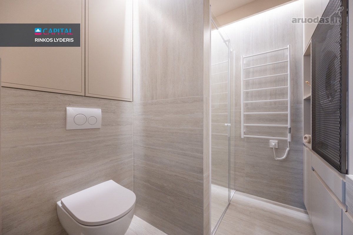 Nuomojamas Modernus Ir Šviesus 3 Kambarių - nuotraukos Nr. 17