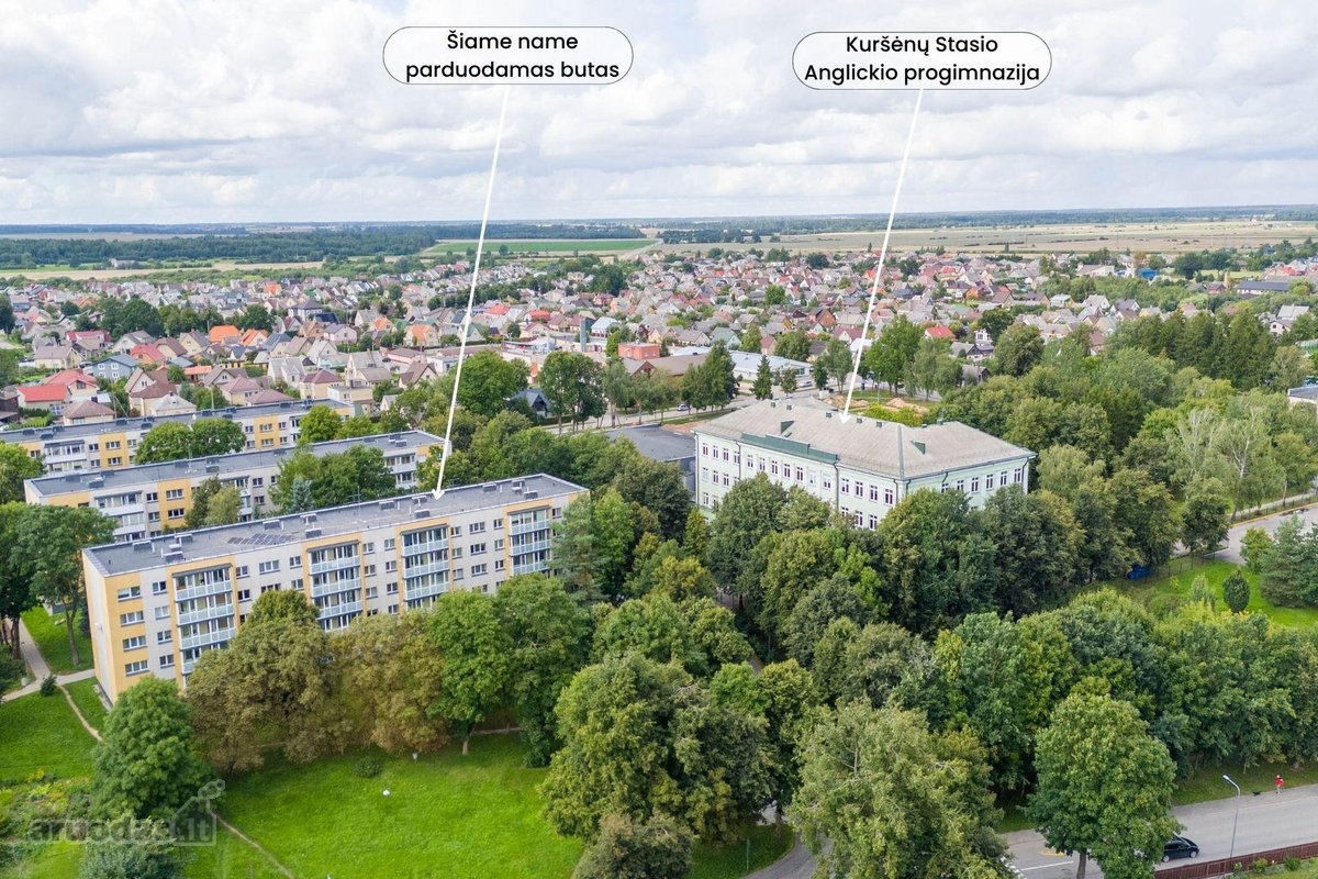 Parduodamas erdvus ir šviesus 3 kambarių - nuotraukos Nr. 26