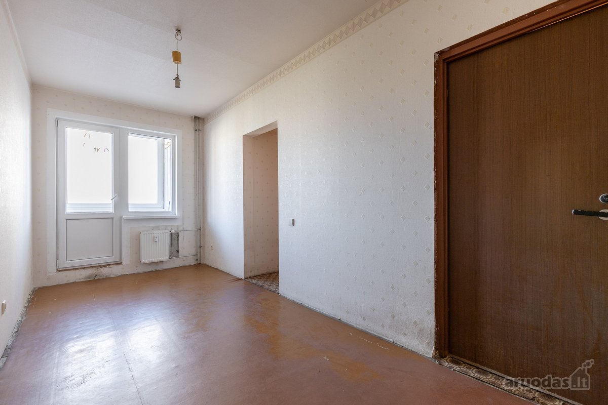 Trijų kambarių butas , du balkonai, - nuotraukos Nr. 9
