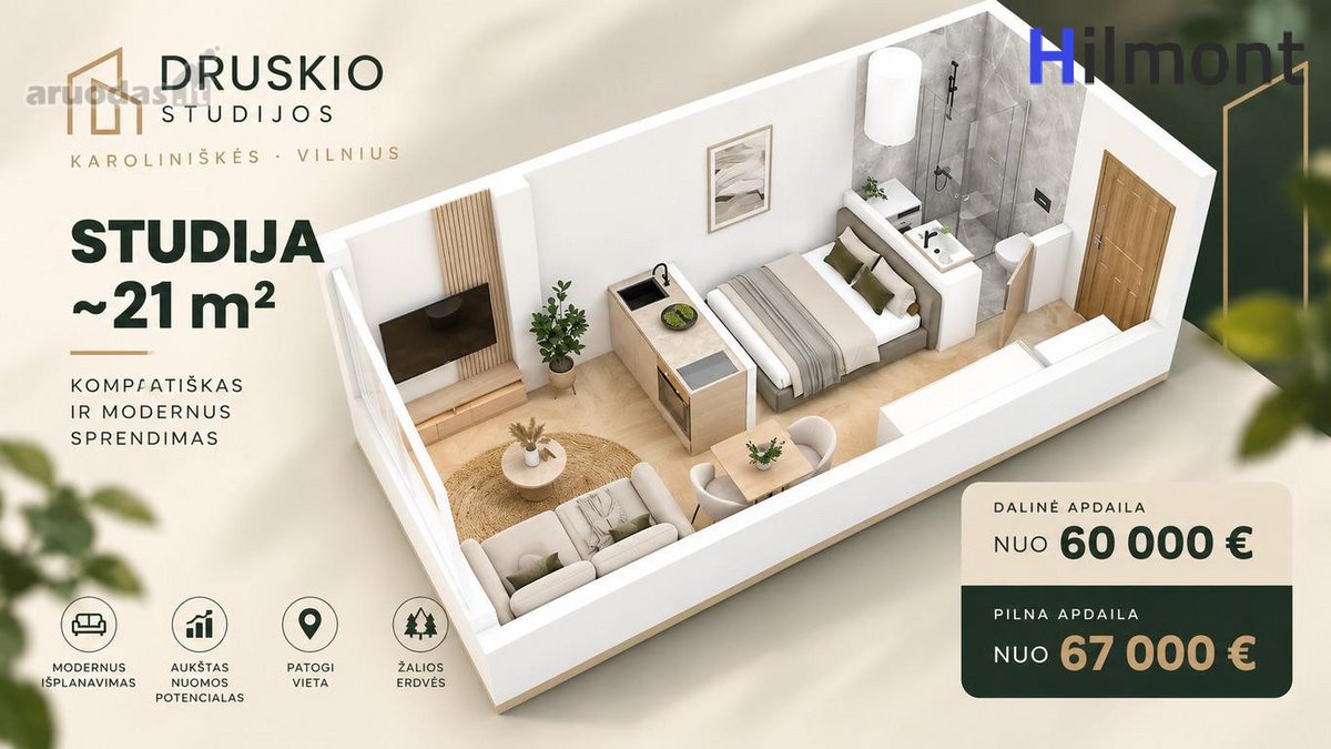 Druskio Studijos  Modernios Studijos - nuotraukos Nr. 3