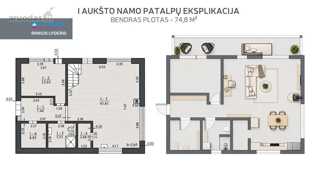 Didžiojoje Riešėje Parduodamas 5 Kambarių, 2 - nuotraukos Nr. 25