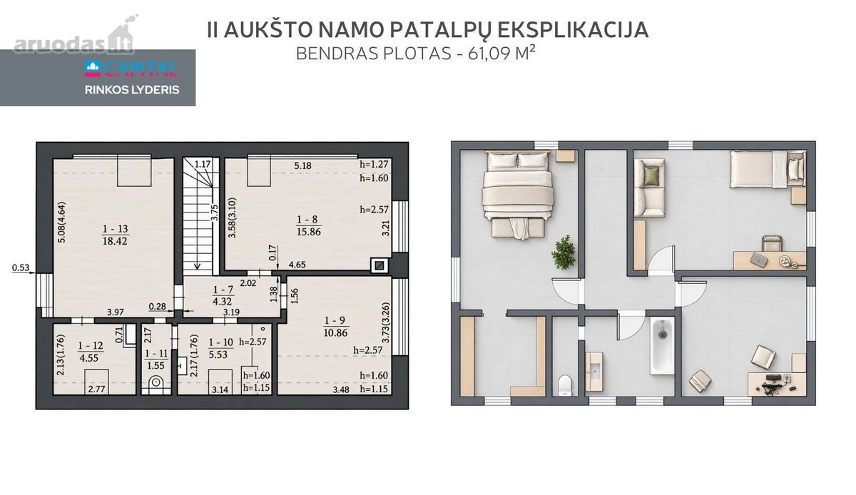 Didžiojoje Riešėje Parduodamas 5 Kambarių, 2 - nuotraukos Nr. 26