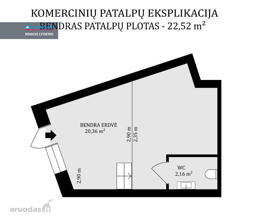 Nuomojamos Komercinės Patalpos Prestižiniame - nuotraukos Nr. 16
