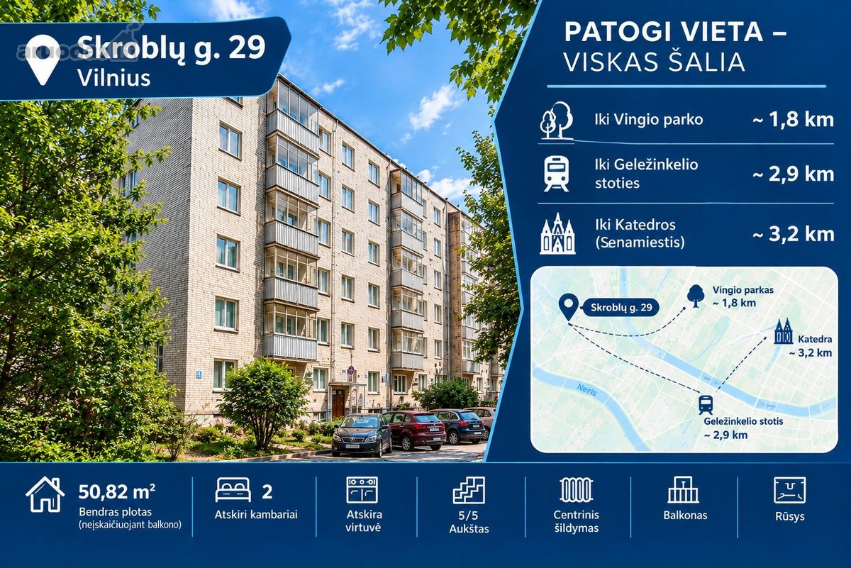 Butas Su Vizija – Žaluma Pro Langus, Mūrinis - nuotraukos Nr. 23