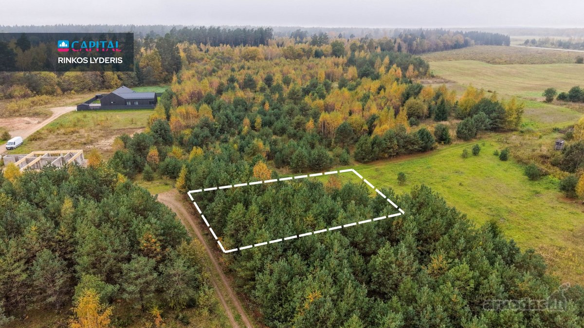 Užukampio kaime parduodamas 9,85 a sklypas. - nuotraukos Nr. 2