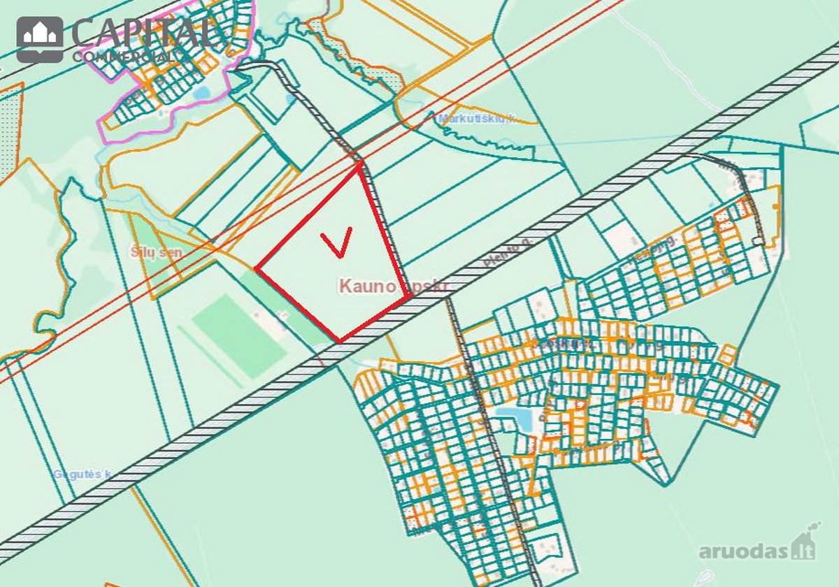 Parduodamas 7,46 Ha Sklypas Su Gamybos Ir - nuotraukos Nr. 2