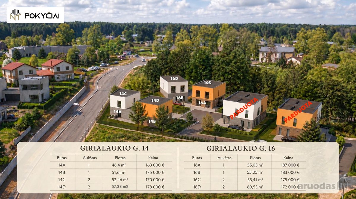 Naujos Statybos 3 Kamb. Būstas Su Pilna - nuotraukos Nr. 2
